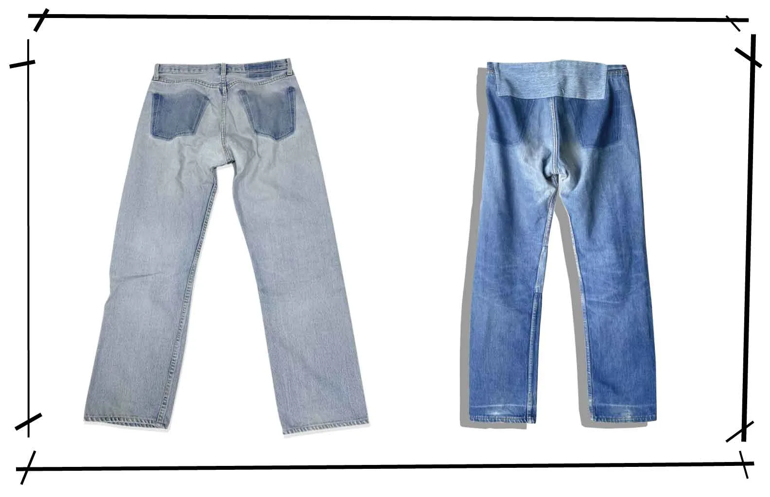 Maison Martin Margiela Denim Pants Series 004