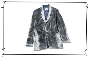 Maison Martin Margiela Military Painted Tailored JAcket Artisanal 1999SS Doll