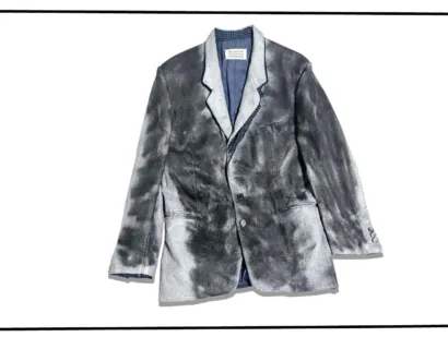 Maison Martin Margiela Military Painted Tailored JAcket Artisanal 1999SS Doll