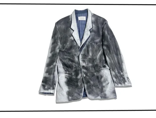 Maison Martin Margiela Military Painted Tailored JAcket Artisanal 1999SS Doll