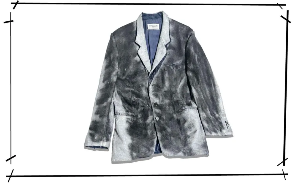 Maison Martin Margiela Military Painted Tailored JAcket Artisanal 1999SS Doll