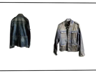 DiorHomme M-65 Type Denim Jacket Series 001 2005