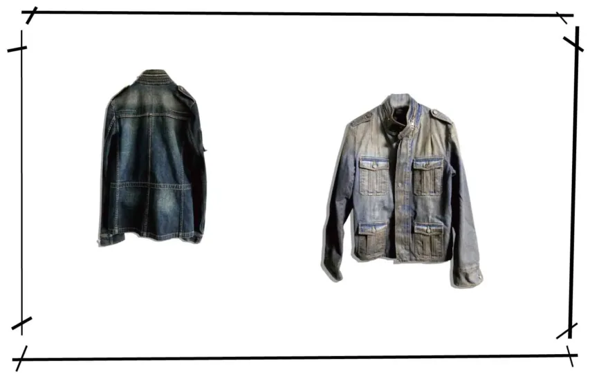 DiorHomme M-65 Type Denim Jacket Series 001 2005