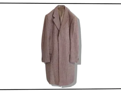 Maison Martin Margiela 10 Check chesterfield Coat 2000AWjpg