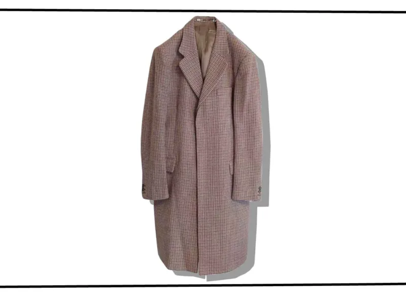 Maison Martin Margiela 10 Check chesterfield Coat 2000AWjpg