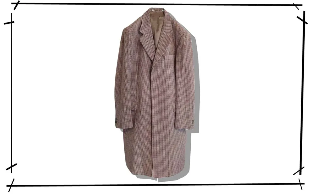 Maison Martin Margiela 10 Check chesterfield Coat 2000AWjpg