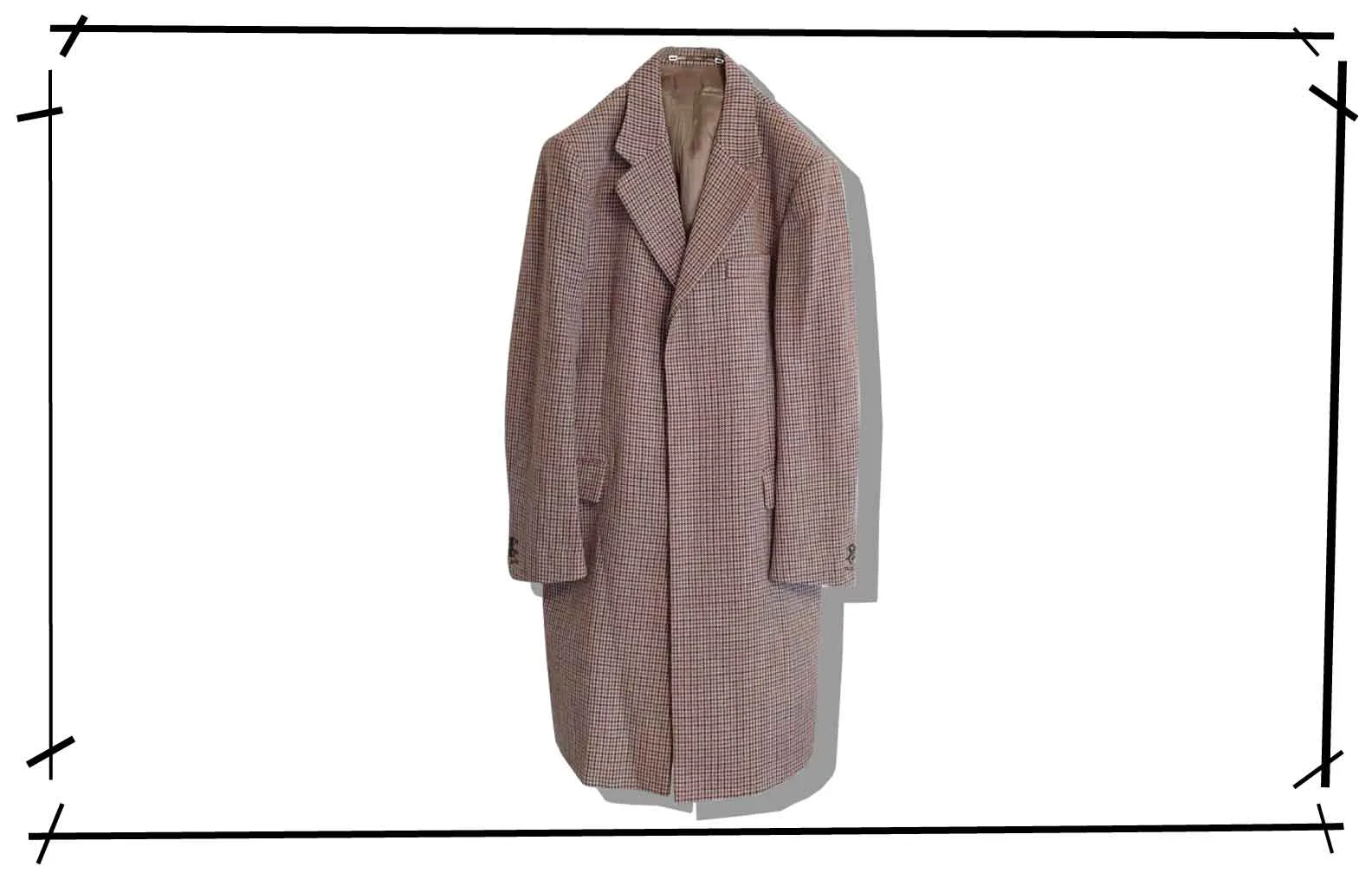 Maison Martin Margiela 10 Check chesterfield Coat 2000AWjpg