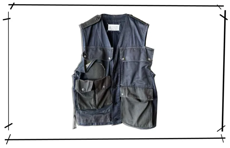 Maison Martin Margiela 10 Reconstructed Military Vest Artisanal 2000SS