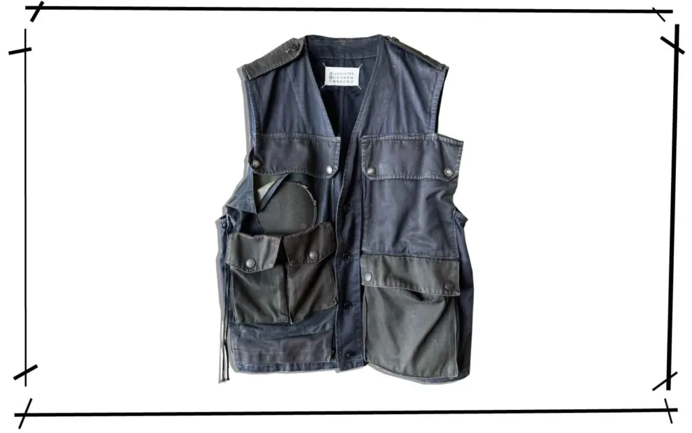 Maison Martin Margiela 10 Reconstructed Military Vest Artisanal 2000SS