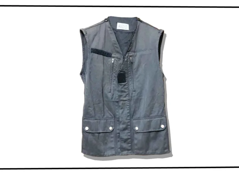 Maison Martin Margiela 10 Reconstructed Military Vest Artisanal 2000SS