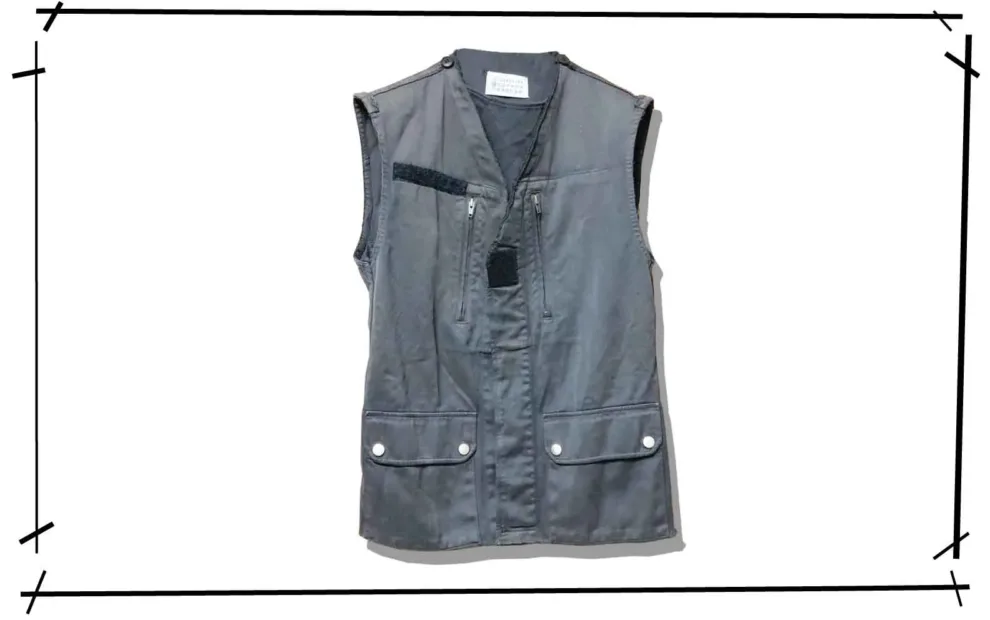 Maison Martin Margiela 10 Reconstructed Military Vest Artisanal 2000SS