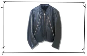 Maison Martin Margiela 5 Zip Single Rider JAcket 2000AW