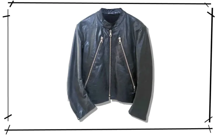 Maison Martin Margiela 5 Zip Single Rider JAcket 2000AW