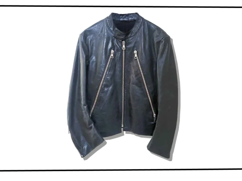 Maison Martin Margiela 5 Zip Single Rider JAcket 2000AW
