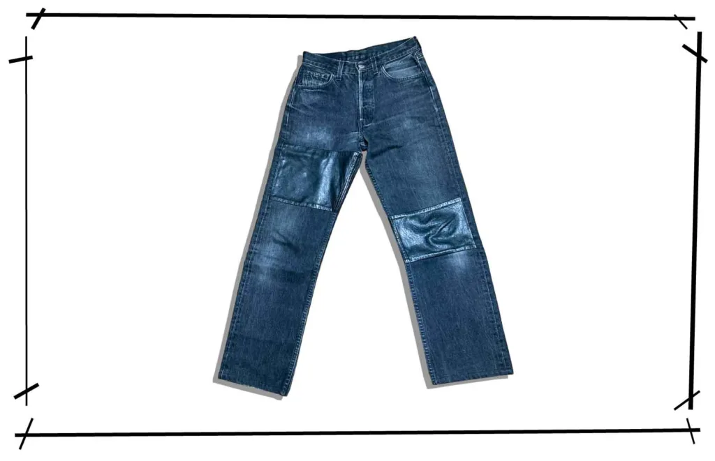 Maison Martin Margiela Artisanal Black Denim PAnts