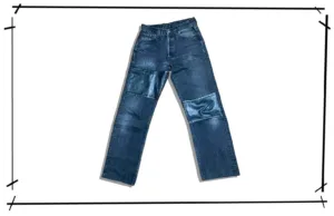 Maison Martin Margiela Artisanal Black Denim PAnts