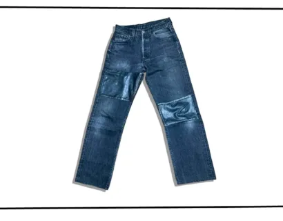 Maison Martin Margiela Artisanal Black Denim PAnts