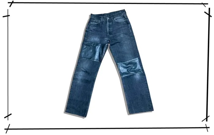 Maison Martin Margiela Artisanal Black Denim PAnts