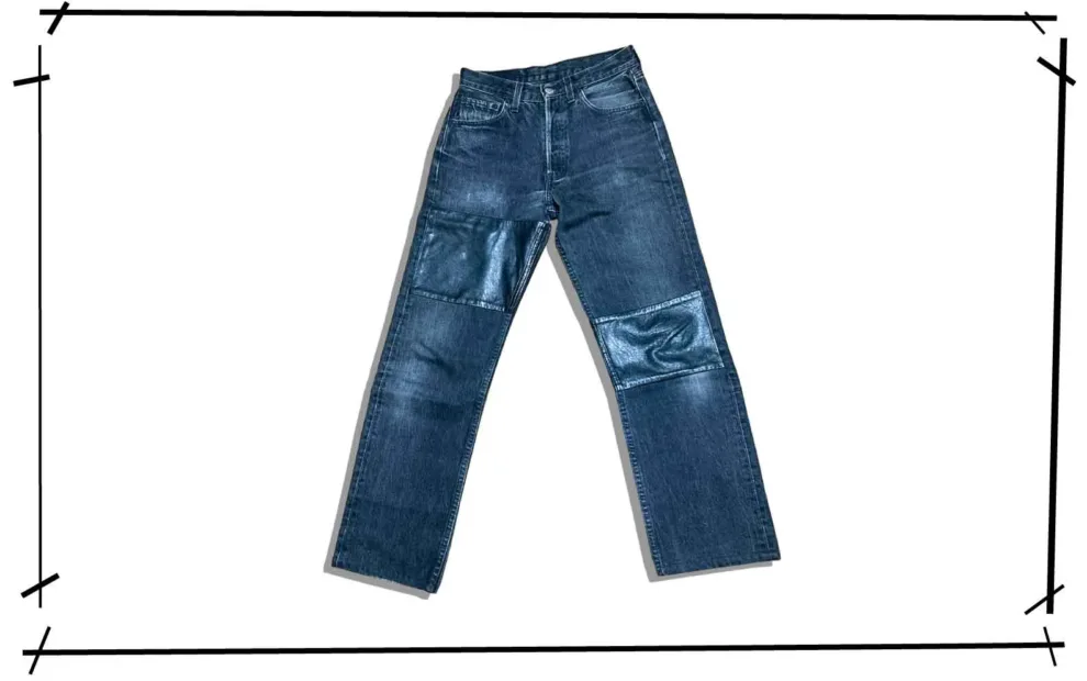 Maison Martin Margiela Artisanal Black Denim PAnts