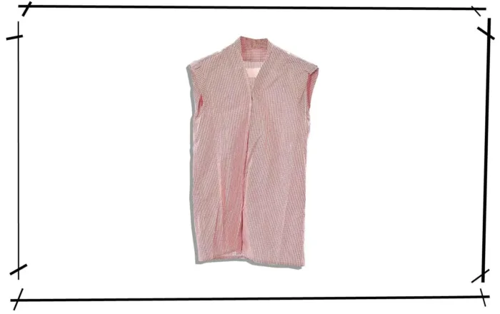 Maison Martin Margiela Artisanal Folding Gingham Check Shirt 2001SS