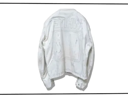 Maison Martin Margiela Artisanal RiderJacket White 2002SS