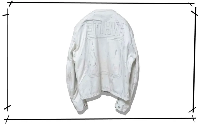 Maison Martin Margiela Artisanal RiderJacket White 2002SS