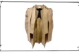Maison Martin Margiela Beige Flat Garment Jacket Suede 1998SS