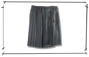 Maison Martin Margiela Line 0 Over Size Pleats skirt 2001SS