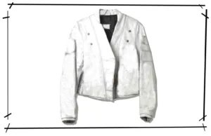 Maison Martin Margiela Painted Rider Jacket Bianchetto 2000AW