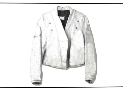 Maison Martin Margiela Painted Rider Jacket Bianchetto 2000AW