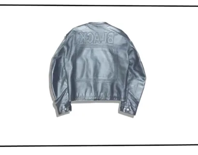 Maison Martin Margiela Single Leather Jacket Black 2002SS