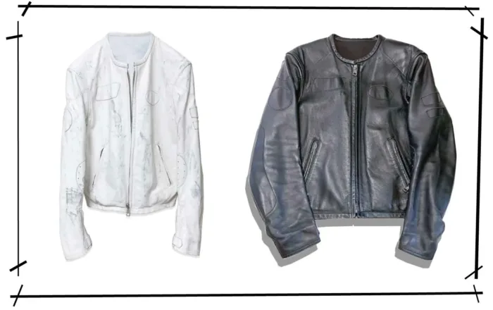 Maison Martin Margiela Single Leather JAcket Series 003 2002SS