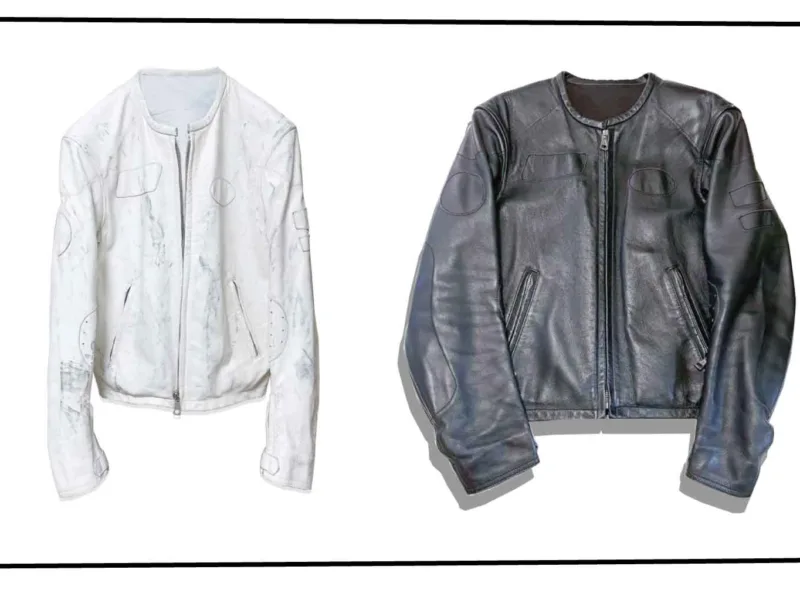 Maison Martin Margiela Single Leather JAcket Series 003 2002SS