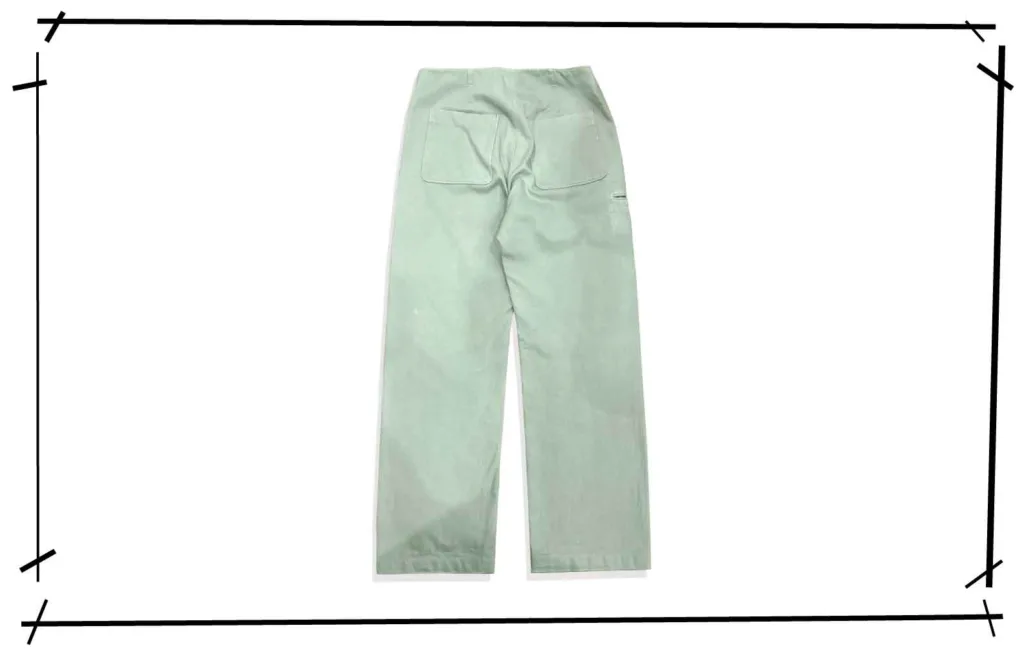 Maison Martin Margiela early McQueen pants Line10 2003SS