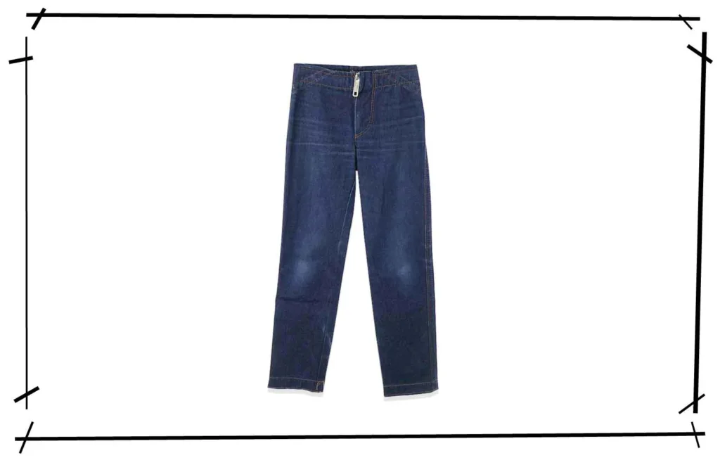 Maison Martin Margiela zip denim Pants 1999SS Doll