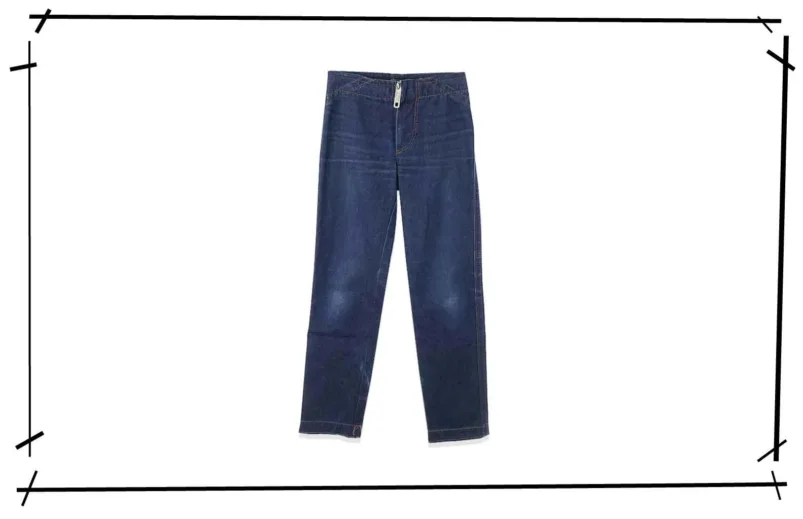 Maison Martin Margiela zip denim Pants 1999SS Doll