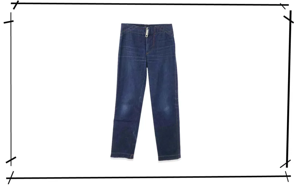 Maison Martin Margiela zip denim Pants 1999SS Doll