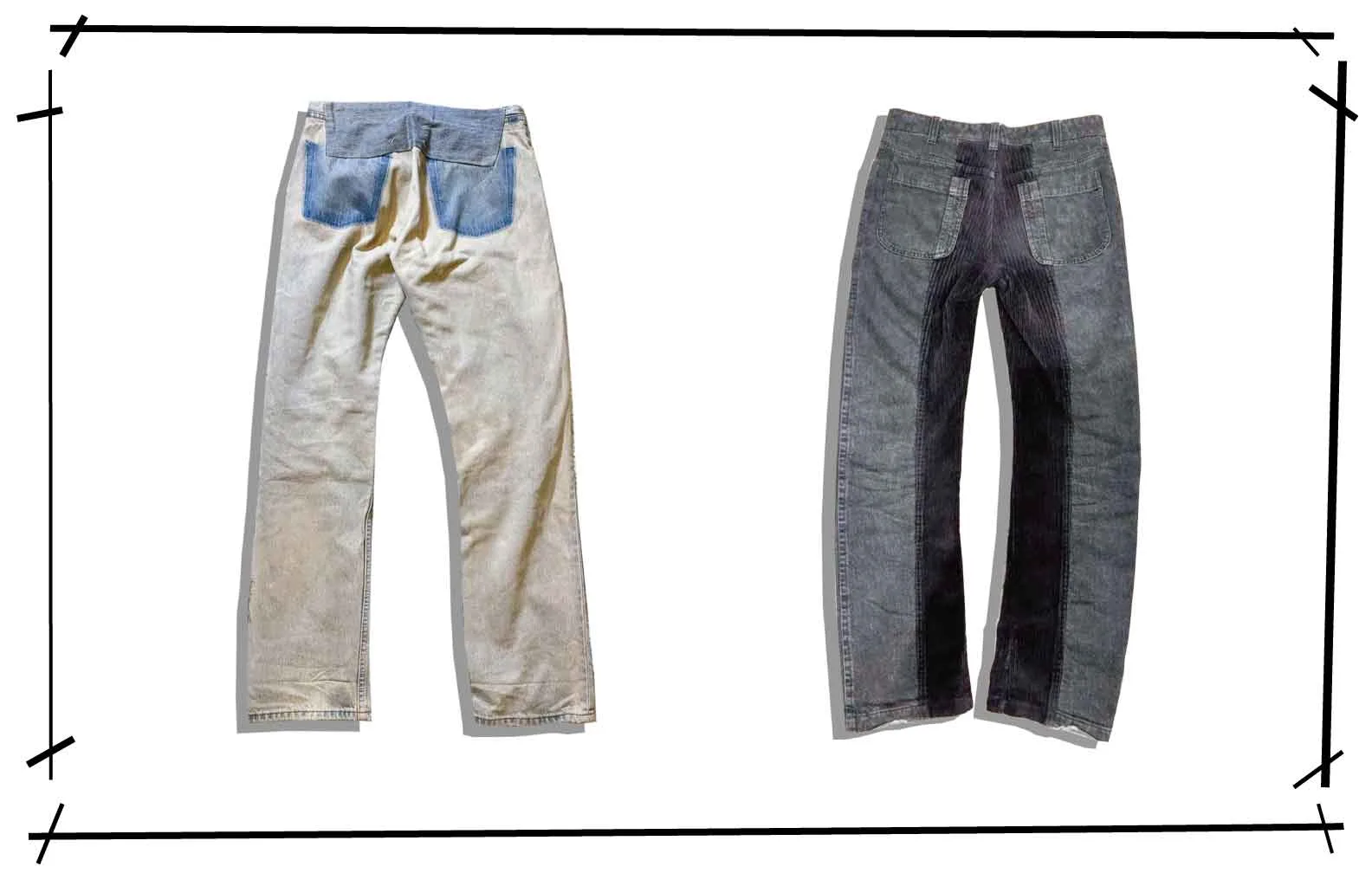 Masion Martin Margiela Denim Pants Sereis 008