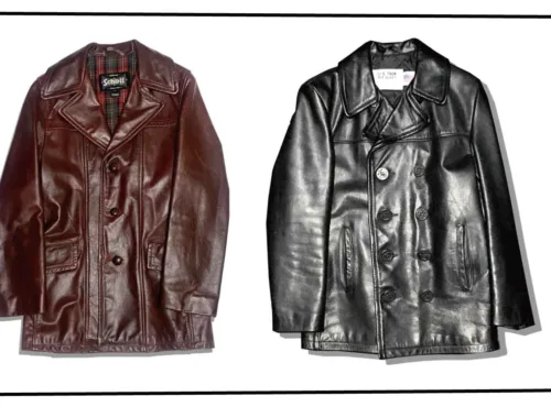 Schott Leather Coat Series 001