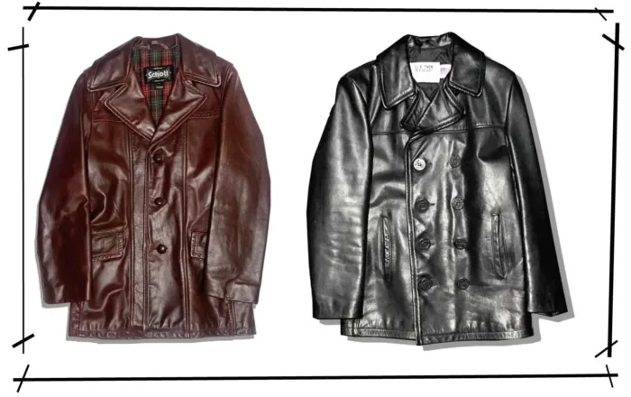 Schott Leather Coat Series 001
