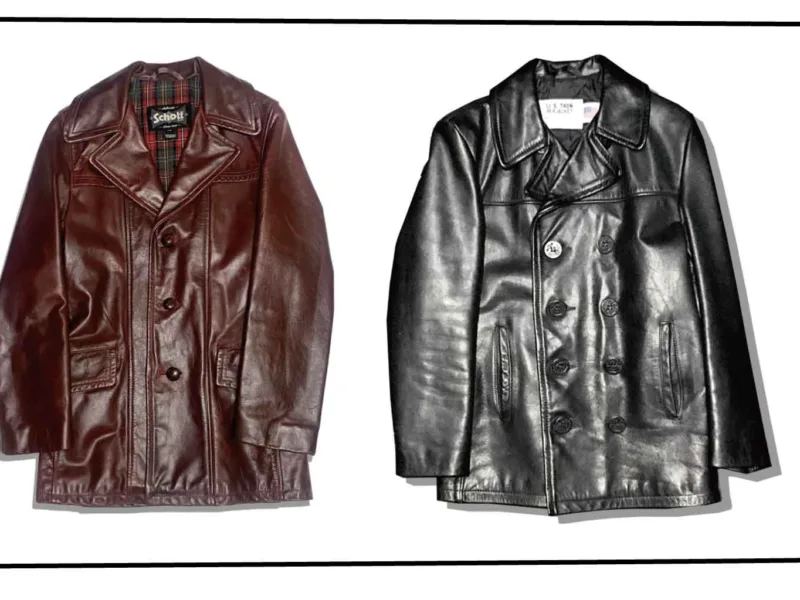 Schott Leather Coat Series 001