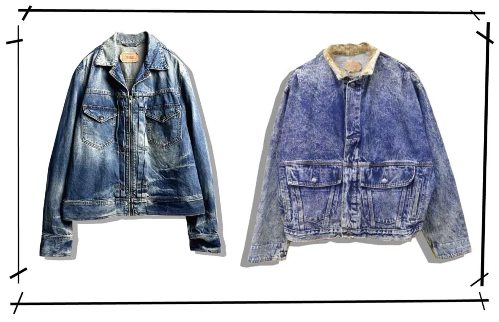 levi's denim jacket series 005