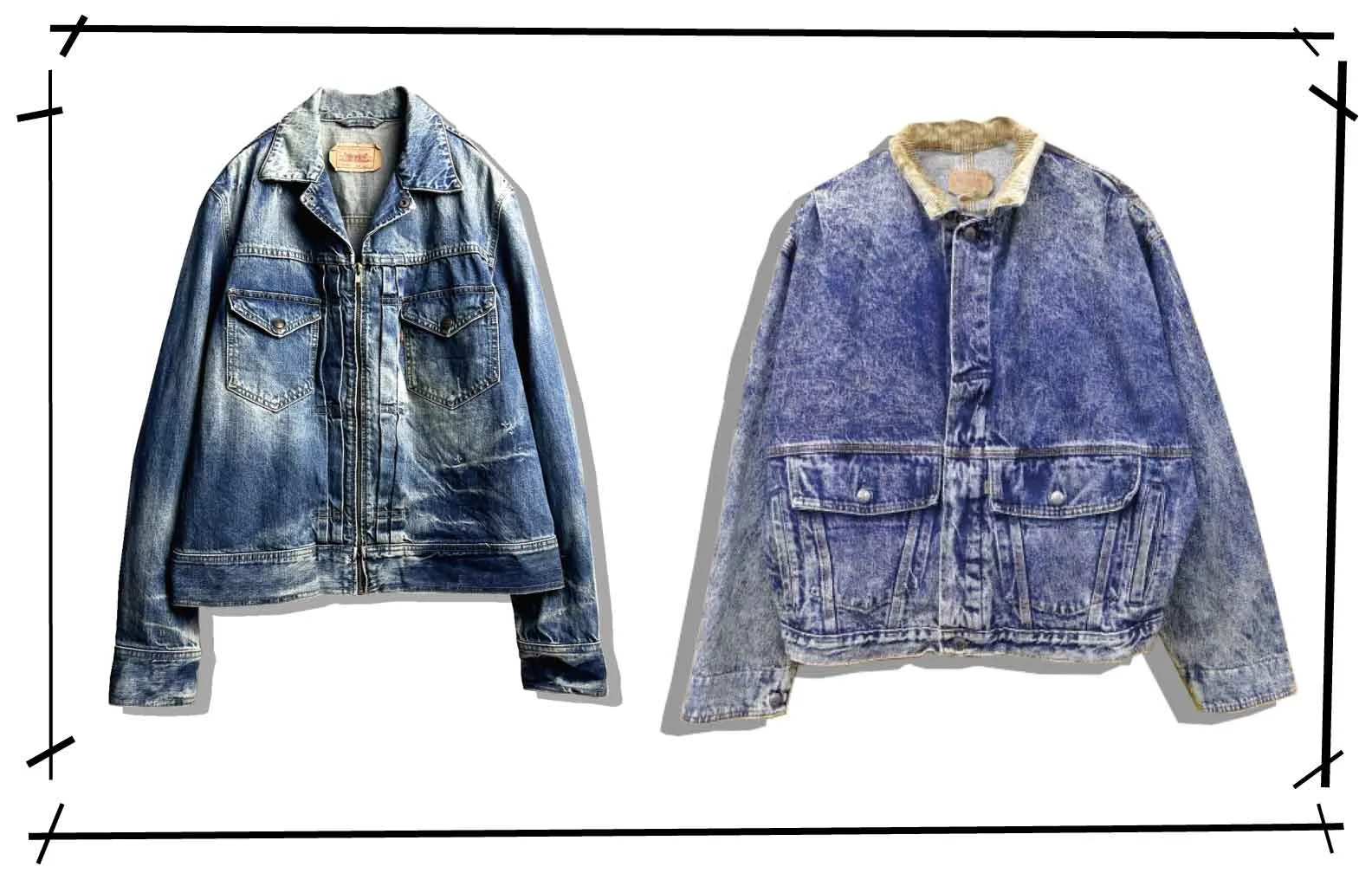 levi's denim jacket series 005