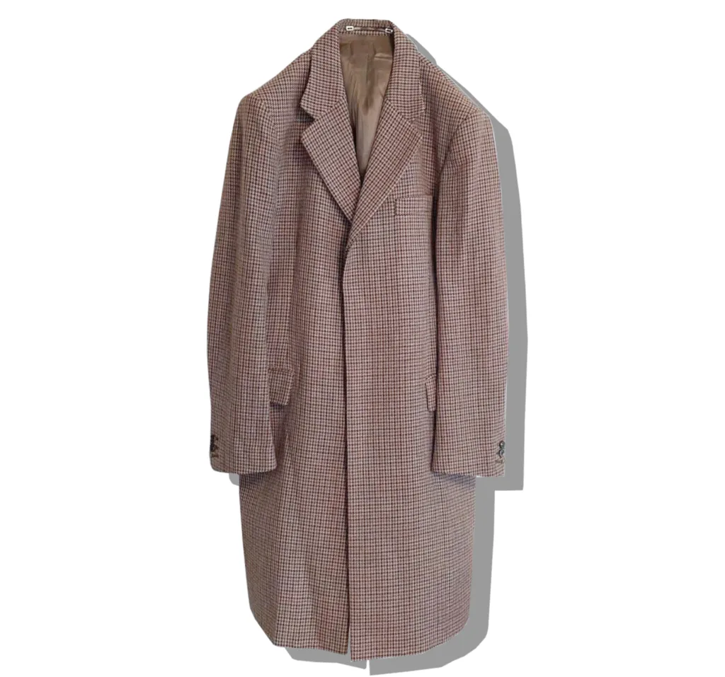 Maison Martin Margiela 10 Check chesterfield Coat 2000AW Front