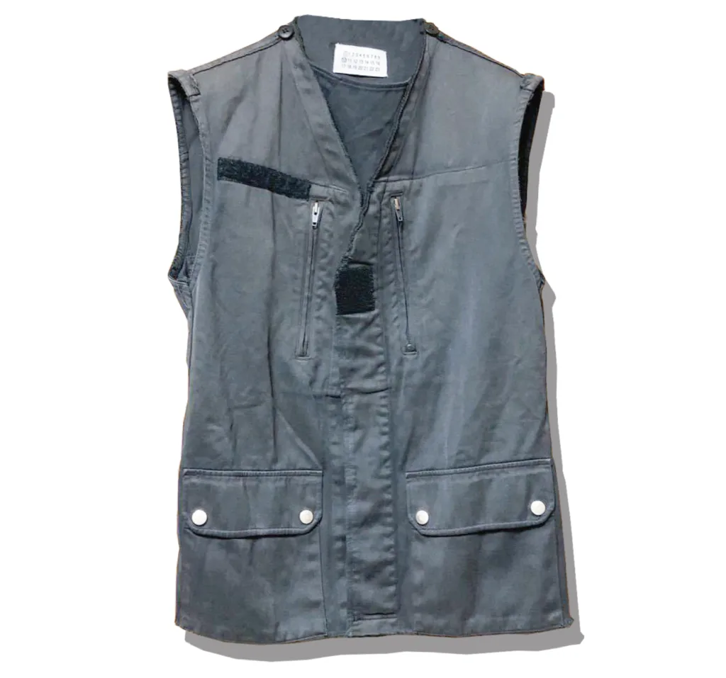 Maison Martin Margiela 10 Reconstructed Military Vest Artisanal 2000SS Front