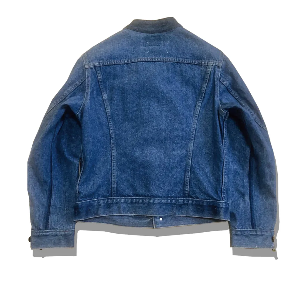 Maison Martin Margiela Artisanal Denim JAcket 2002SS Back