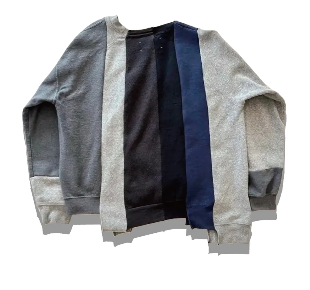 Maison Martin Margiela Artisanal Docking Sweat Shirt 2004AW 0 10 Back