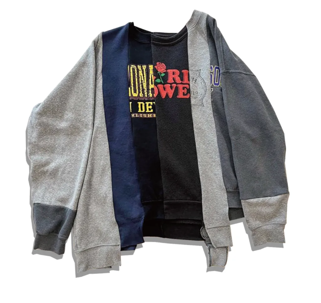 Maison Martin Margiela Artisanal Docking Sweat Shirt 2004AW 0 10 Front