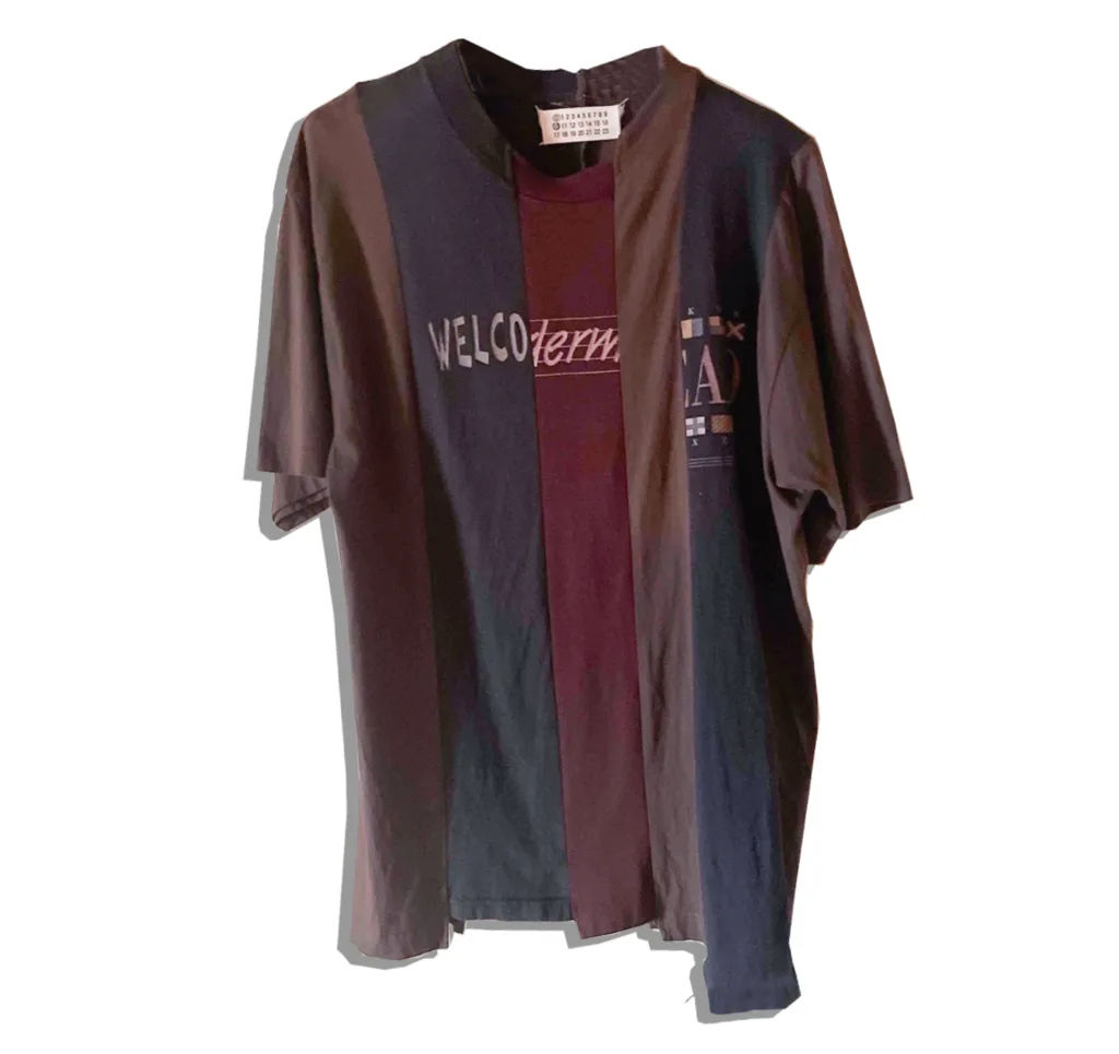 Maison Martin Margiela Artisanal Docking Tshirt 0 10 Front