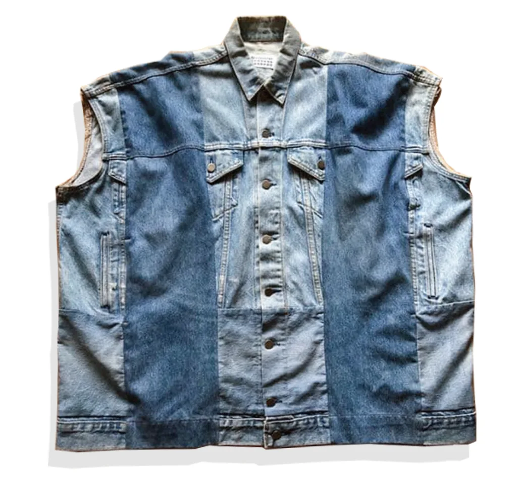 Maison Martin Margiela Denim Over SIze Denim Vest 2000AW Front